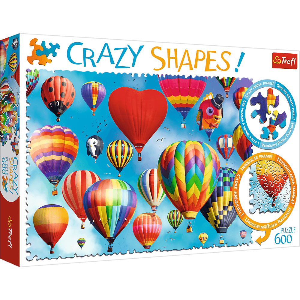 Puzzle Crazy Shapes! - Colorful Balloons