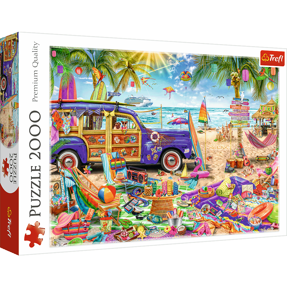 Puzzle 2000pz - Tropical Holidays - Bottega Ludica 