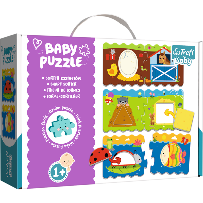 Puzzle - Baby Classic - Shape Sorter - Bottega Ludica 