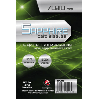 Sapphire LIME (70x110) - Bottega Ludica