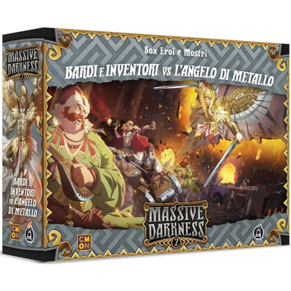 Massive Darkness 2 - Bardi e Inventori vs l'Angelo di Metallo - Bottega Ludica