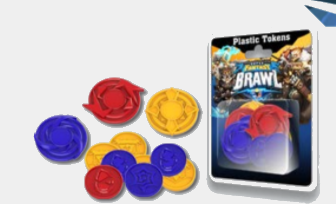 Super Fantasy Brawl - Token in Plastica